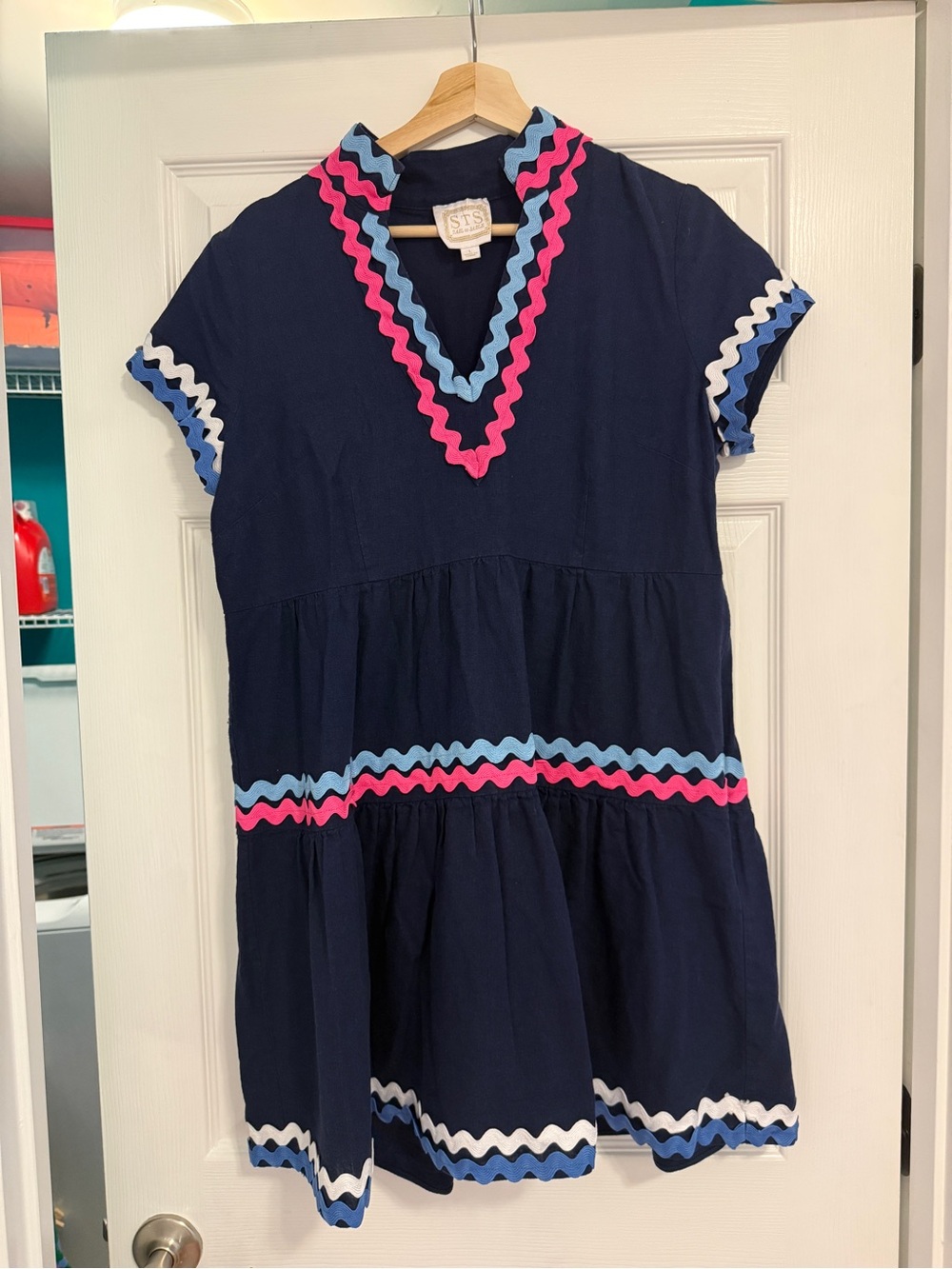 Sail to Sable Ric Rac Dress Size Large
